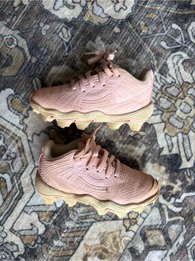 under armour light pink toddler girl cleats